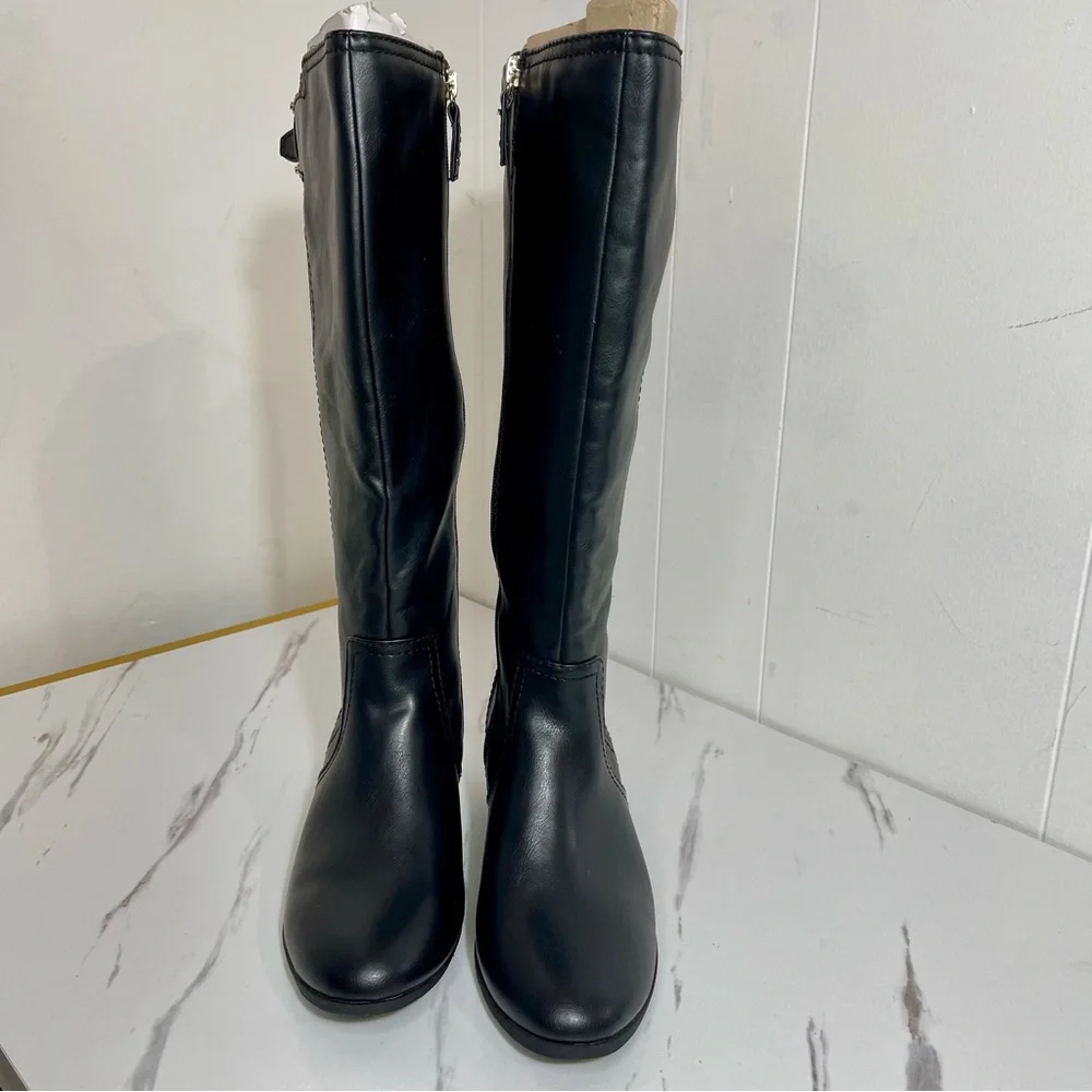 Dr. Scholl's Women Brilliance Wide Calf Riding Boot | Black | 7.5M NWOT